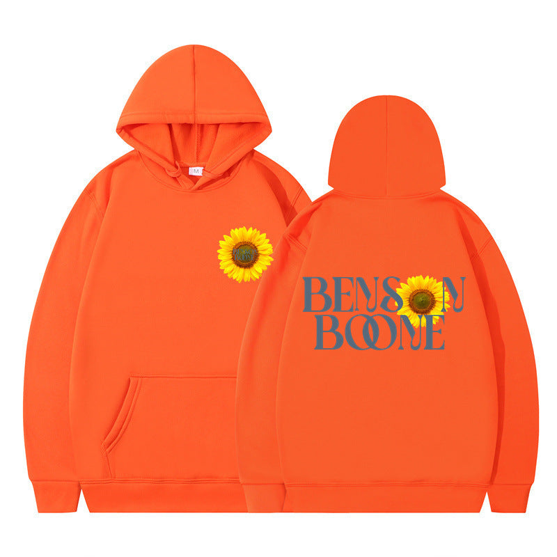 Women's hoodie with unique sunflower design and comfortable fit Lisslune