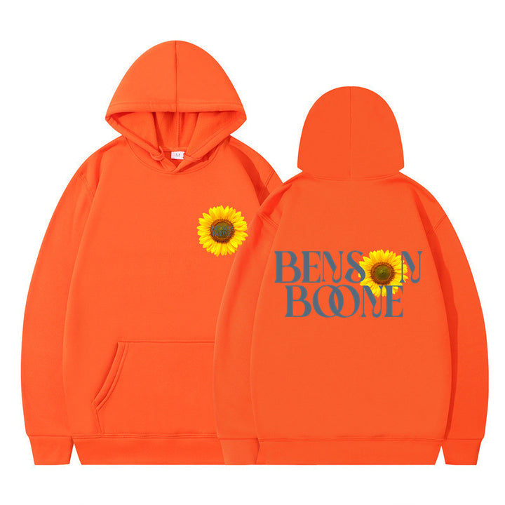 Women's hoodie with unique sunflower design and comfortable fit Lisslune