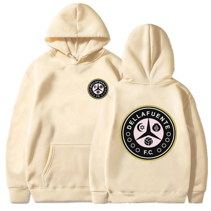 Women's hooded sweatshirt with unique club design and soft fleece Lisslune