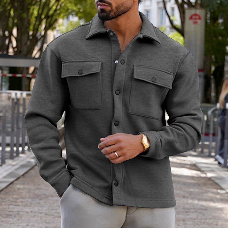 Men's functional jacket with practical pockets and modern cut Lisslune