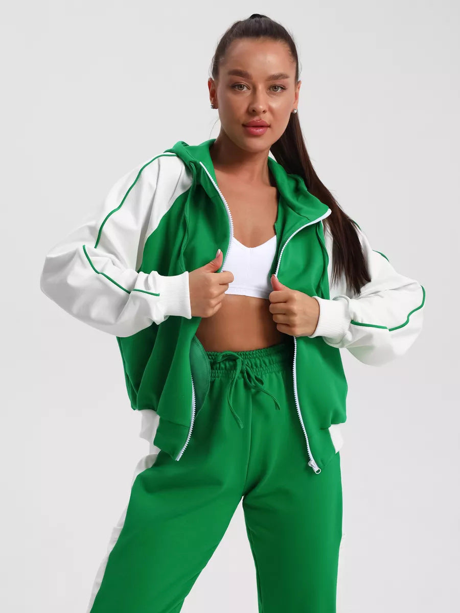 Women's sporty hoodie and jogger set Lisslune