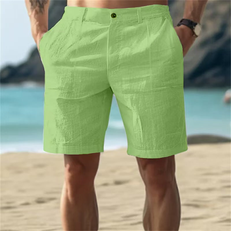 Men's swim shorts with quick-drying material and practical side pockets Lisslune