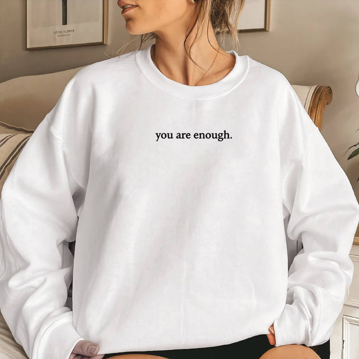 Women's sweatshirt with inspiring lettering Lisslune