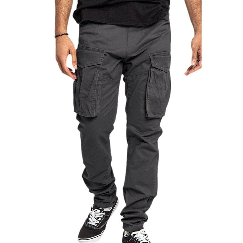 Men's cargo pants with multifunctional pockets and technical design Lisslune