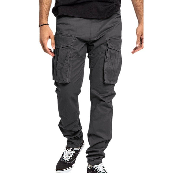 Men's cargo pants with multifunctional pockets and technical design Lisslune