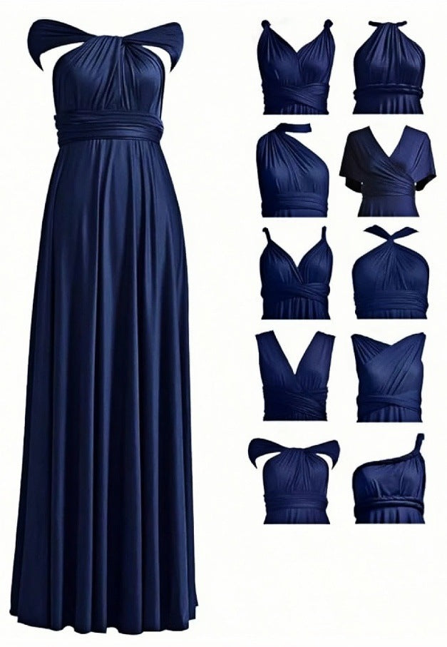 Women's maxi dress with high-quality wrap design