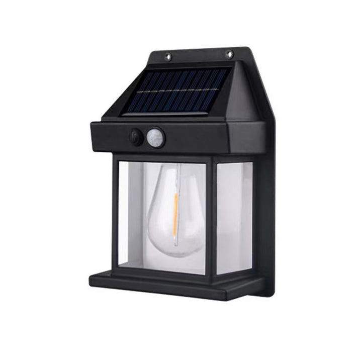 Lisslune | Elegant Outdoor Solar Wall Light with Motion Sensor