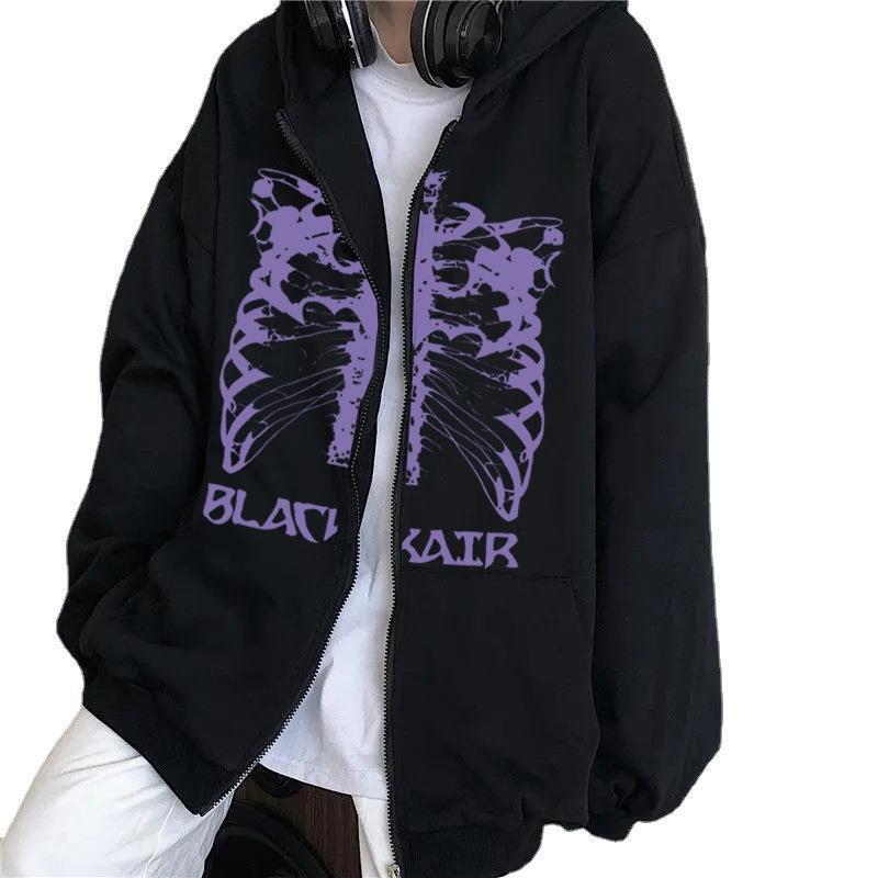 Women’s hoodie with innovative skeleton design Lisslune
