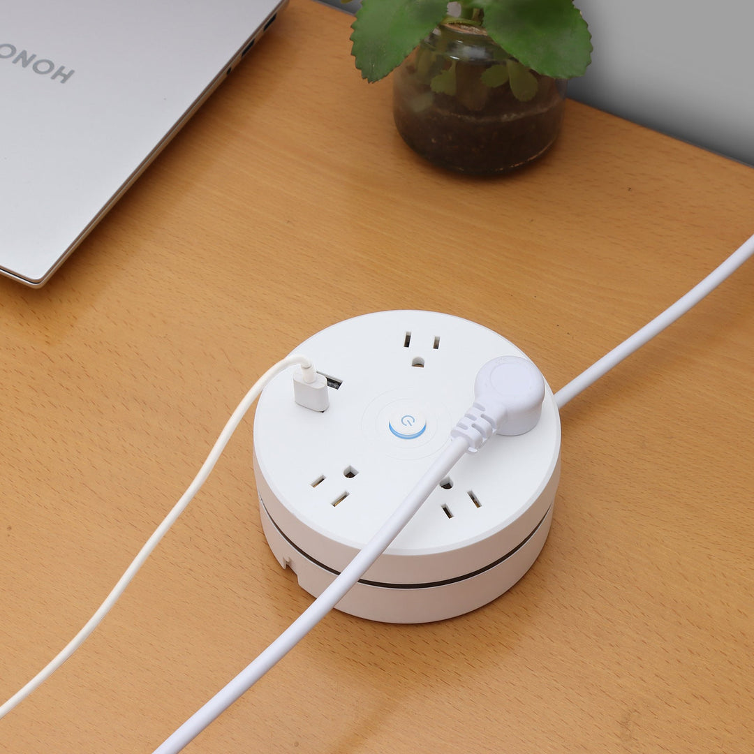 Lisslune | Round Total Connect Cable Power Extension Cord