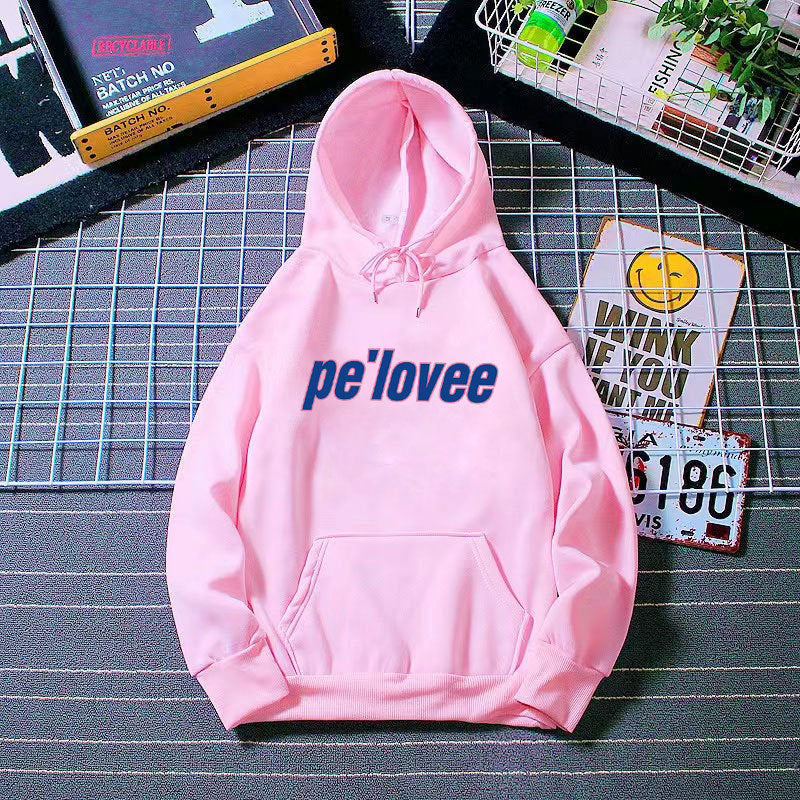 Women's hoodie with modern lettering Lisslune 1772612762