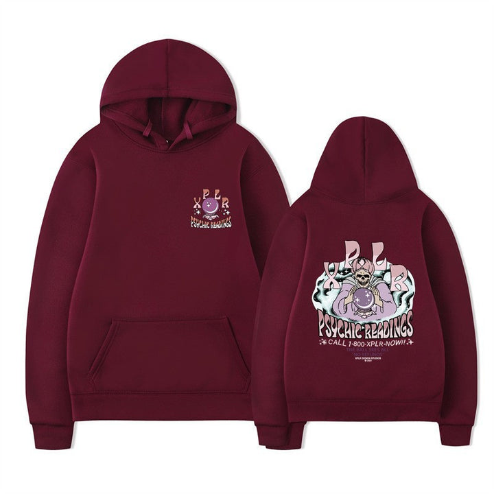 Women's hoodie with creative graphic design Lisslune