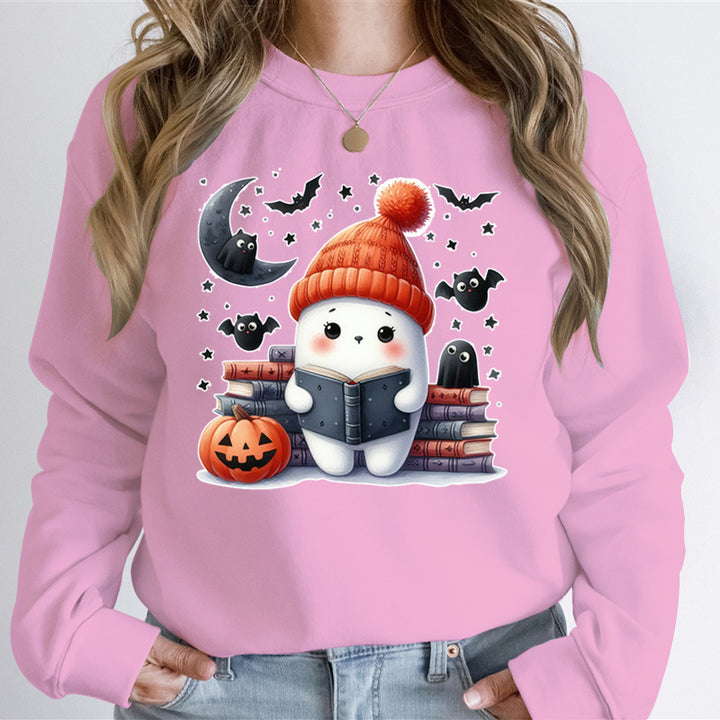 Women's sweatshirt with playful Halloween motif and high-quality material Lisslune