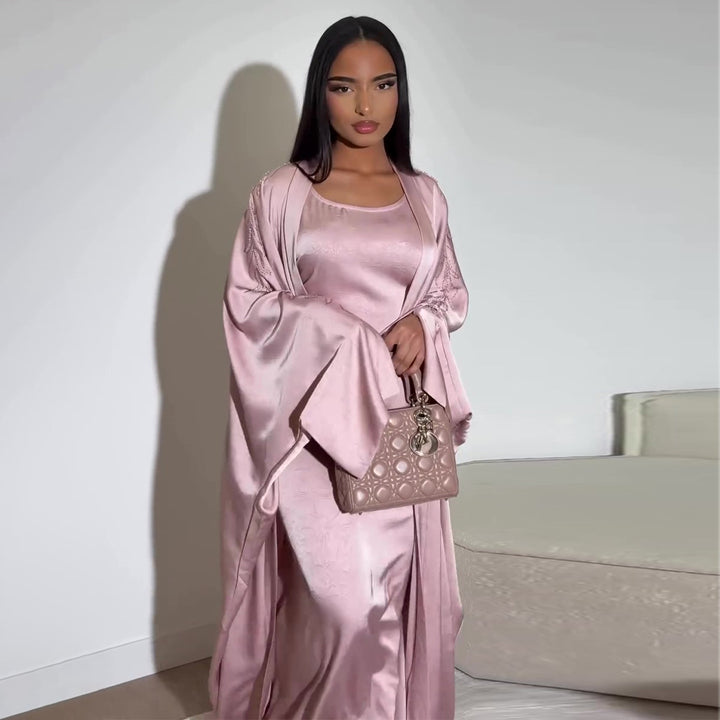 Ladies elegant maxi dress with wide cut Lisslune