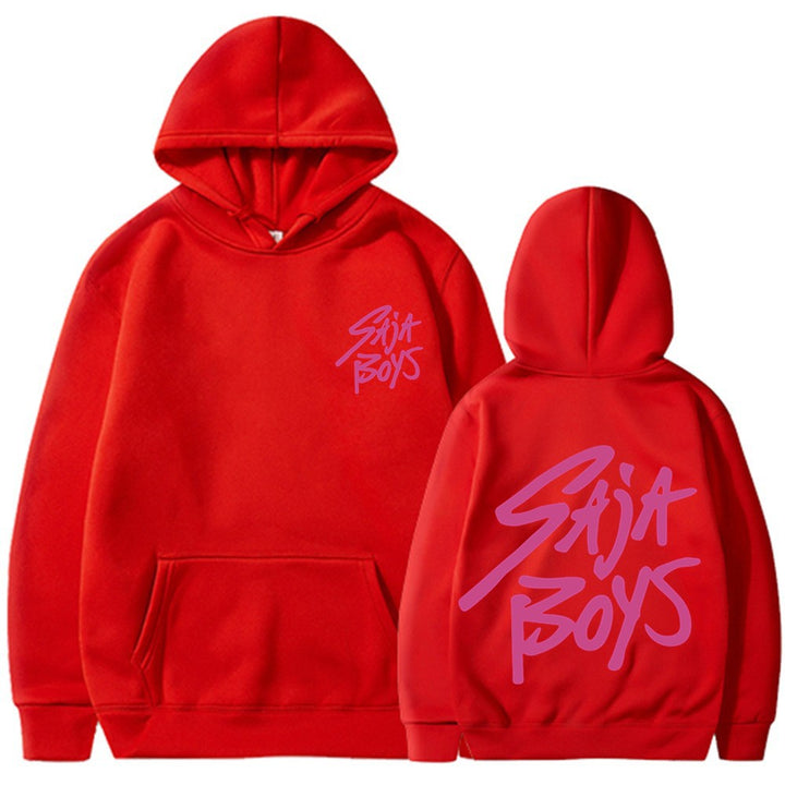 Women's hoodie with distinctive lettering and kangaroo pocket Lisslune
