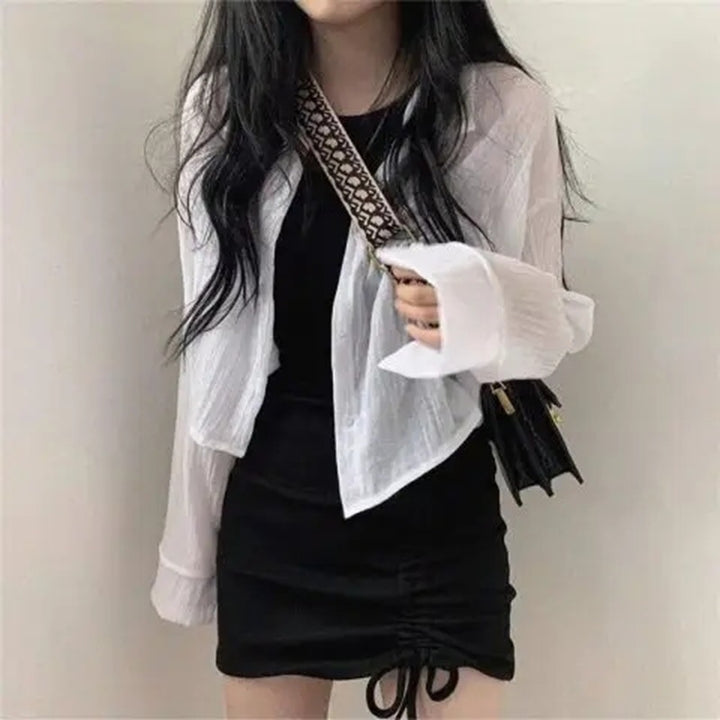 Women's form-fitting mini dress with gathering Lisslune