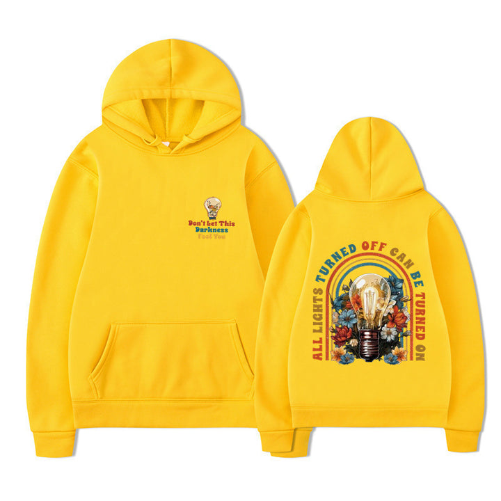 Women's hoodie with colorful design and relaxed fit Lisslune