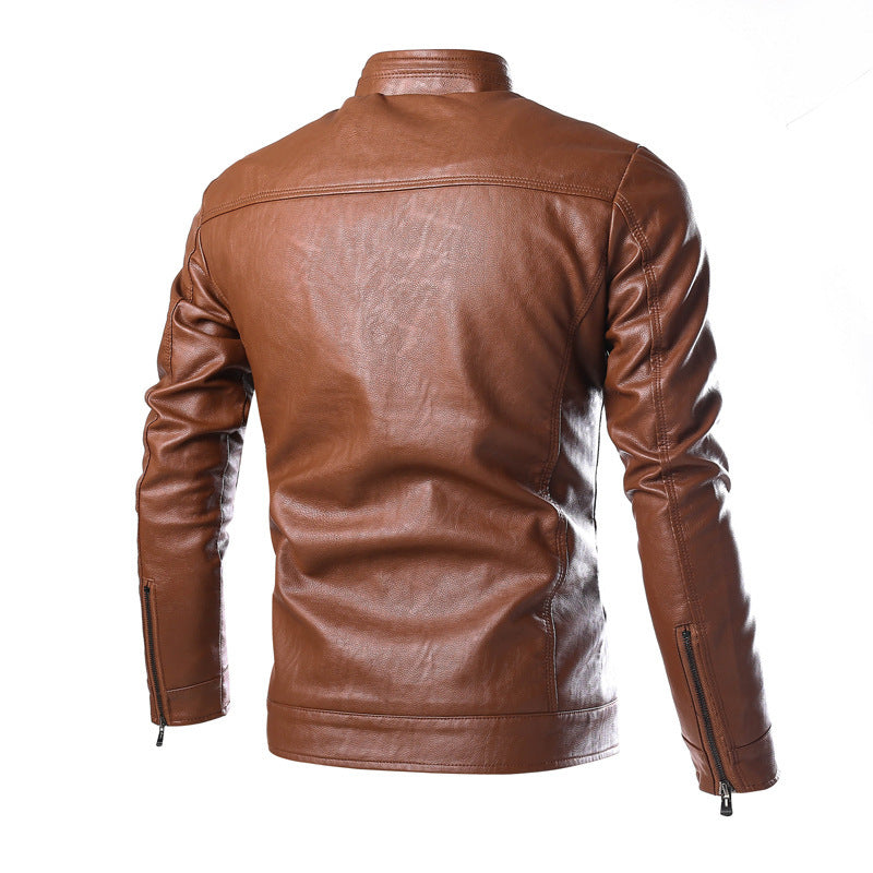 Men's Leather Coat Lisslune