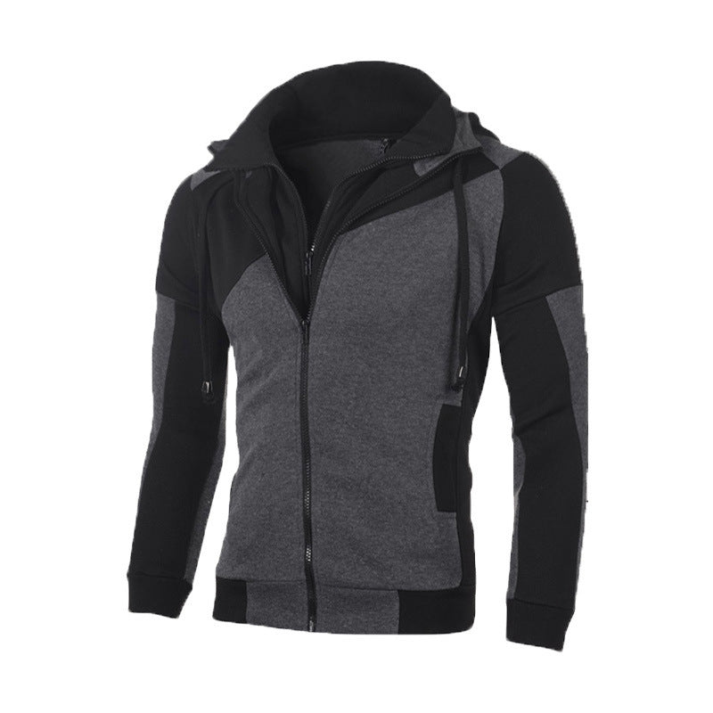 Men's functional sports jacket with high collar Lisslune