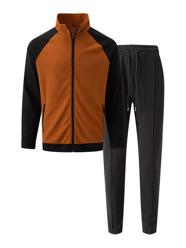 Men's Sporty Jogging Suit Set with Breathable Material and Ergonomic Cut Lisslune