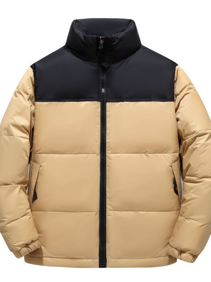 Men's stylish and functional padded jacket with high collar Lisslune