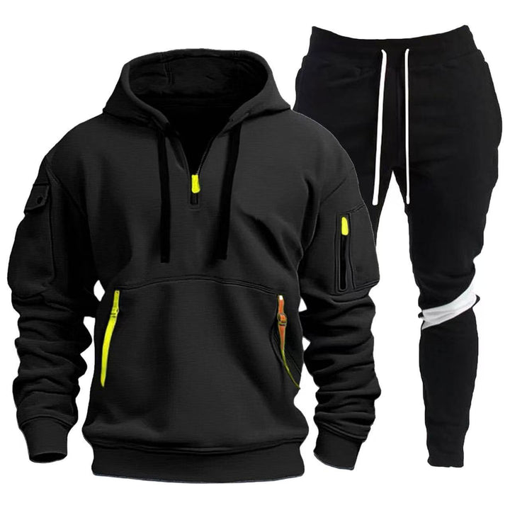 Men's sporty hoodie and jogging pants combination Lisslune