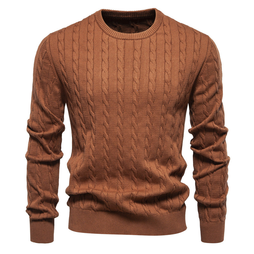 Men's Patterned Knit Sweater Lisslune