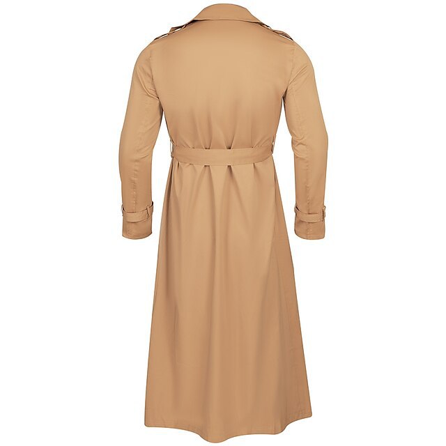 Men's elegant transitional coat with modern cut and practical pockets Lisslune