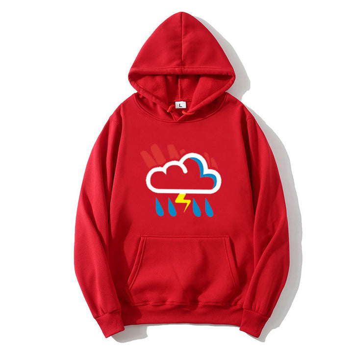 Women's hoodie with cheerful weather motif Lisslune
