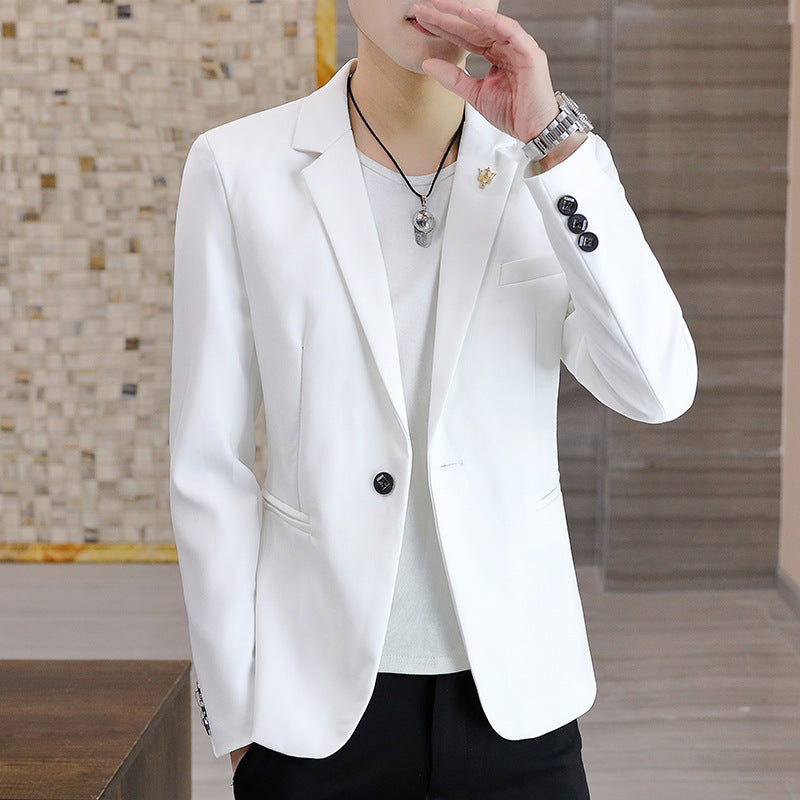 Men's elegant blazer in slim fit cut Lisslune