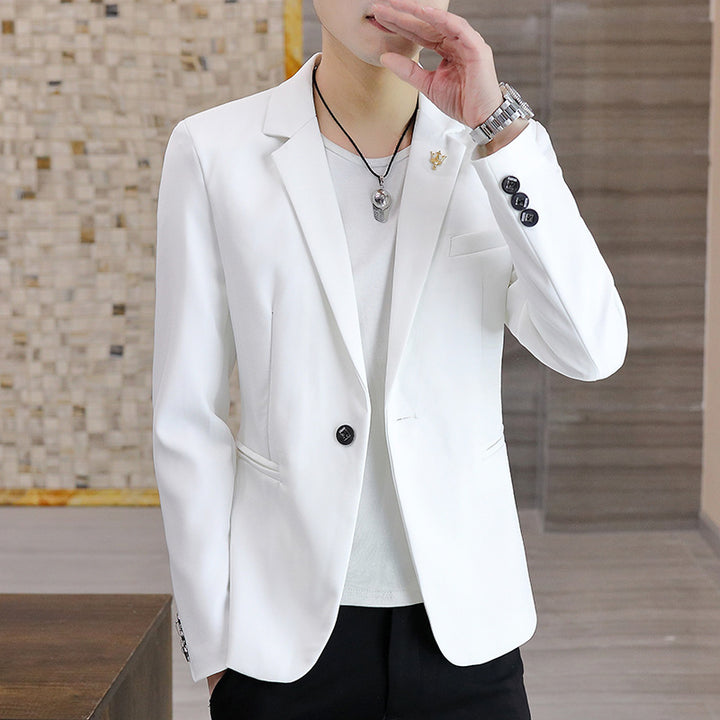 Men's elegant blazer in slim fit cut Lisslune