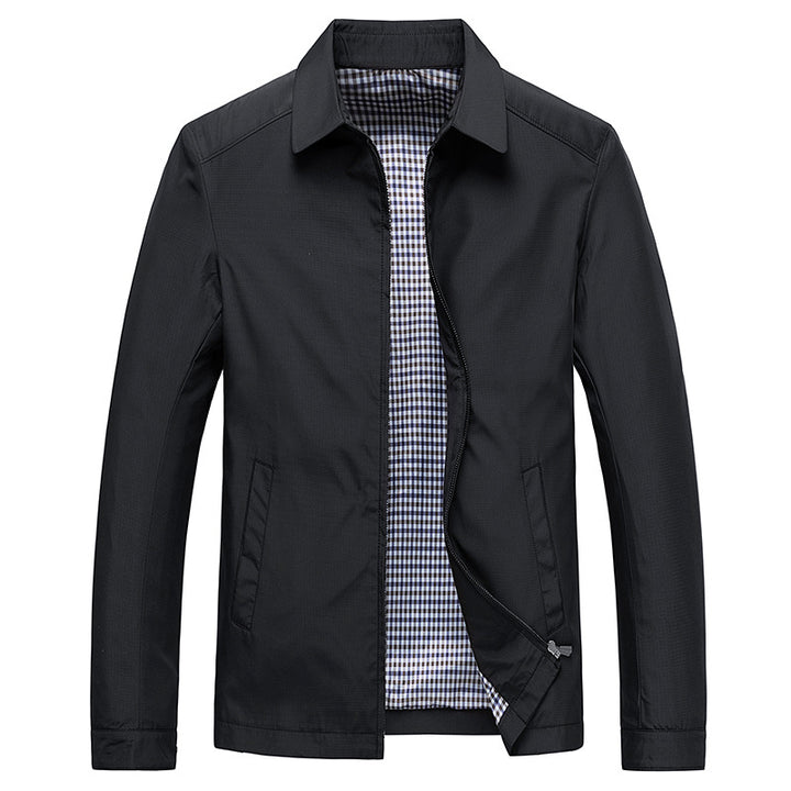 Men's leisure jacket with a casual cut and practical pockets Lisslune