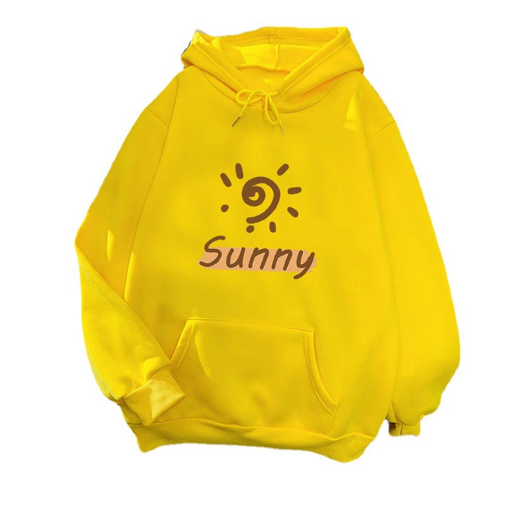 Women's Hoodie with Sunny Graphic Lisslune