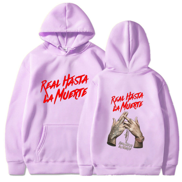 Women's hoodie with eye-catching lettering in urban style Lisslune