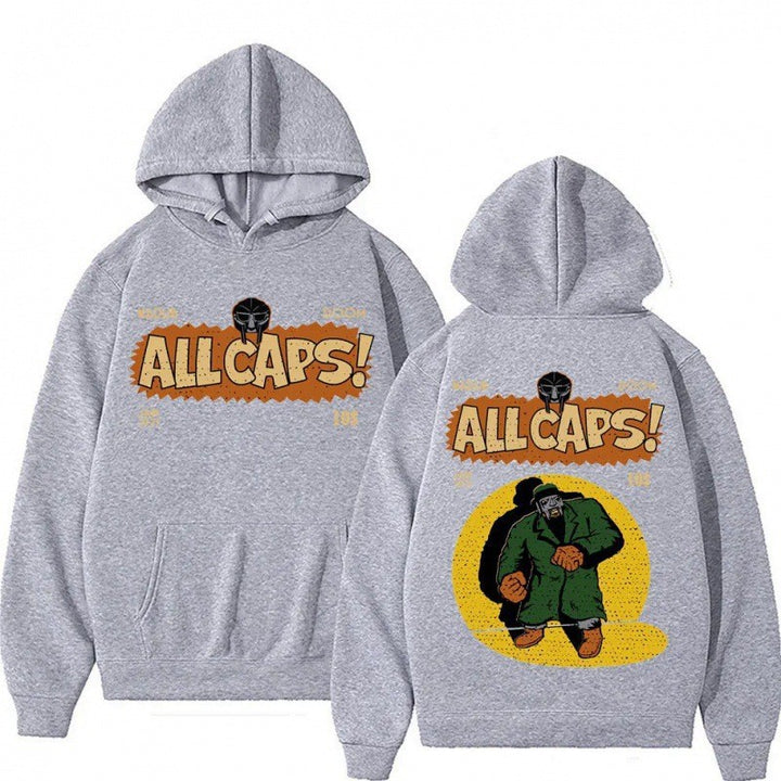 Women’s hoodie with creative comic print Lisslune