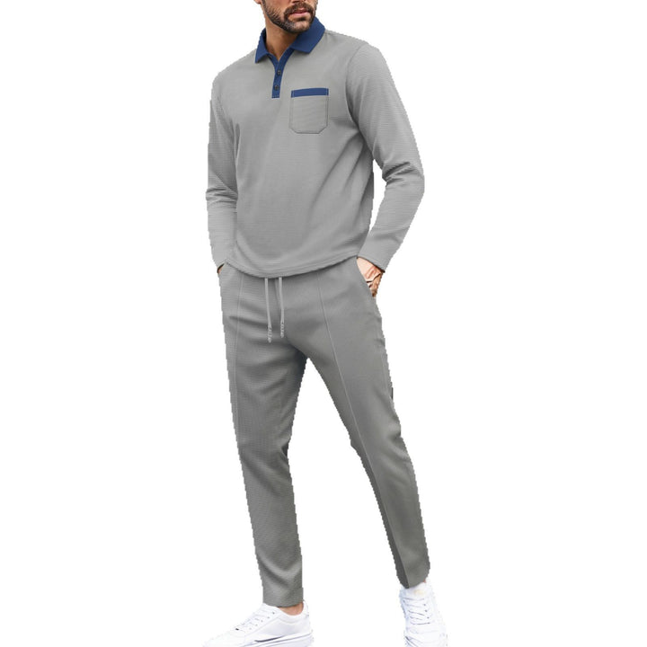 Men's sporty leisure set with modern cut and breathable materials Lisslune