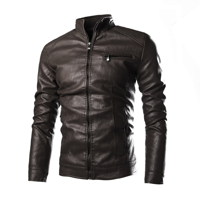 Men's Leather Coat Lisslune