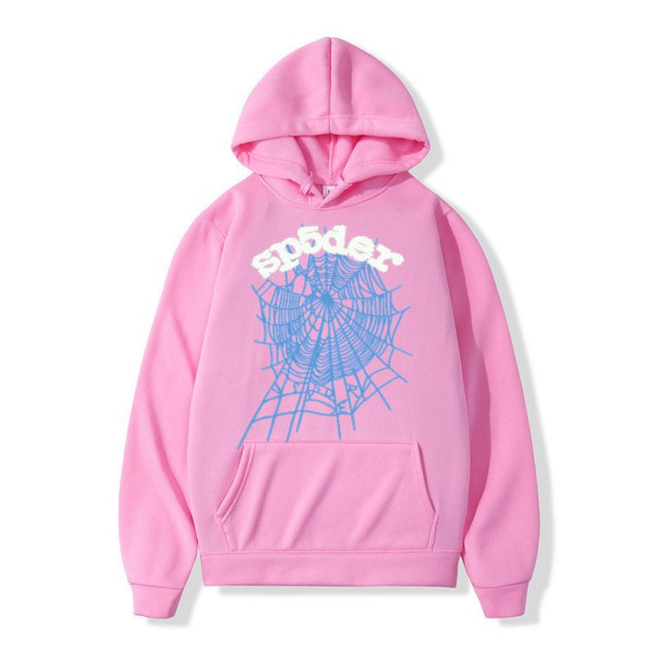 Women's hoodie with creative spider motif and comfortable fit Lisslune