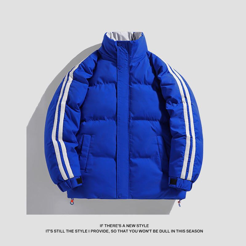 Men's Winter Quilted Jacket with Insulating Inner Lining and Adjustable Hood Lisslune