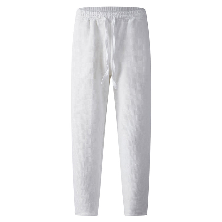 Men's sporty leisure pants with innovative structural design and elastic waistband Lisslune