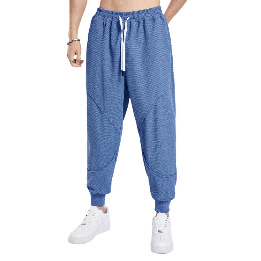 Men's sporty sweatpants with quilted design Lisslune