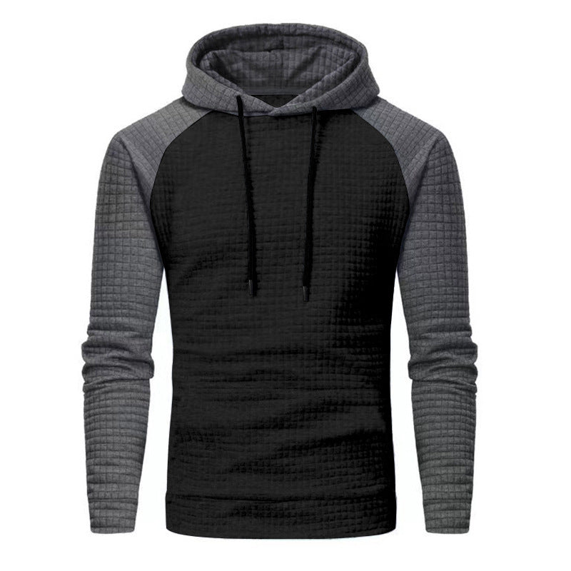 Men's hoodie with textured design and modern cut Lisslune