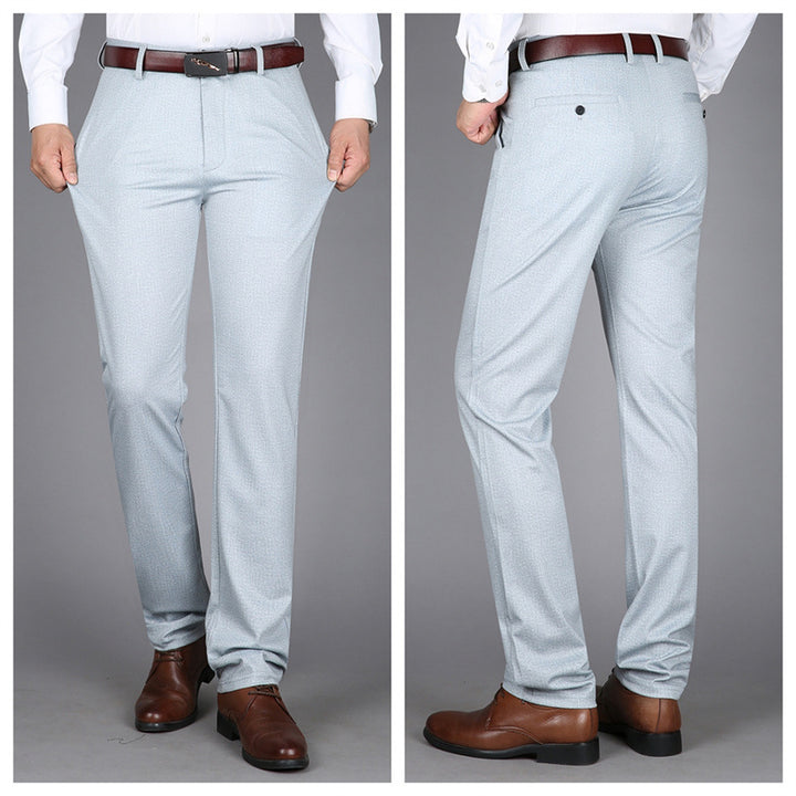 Men's High-Quality Suit Pants with Modern Fabric Pattern Lisslune