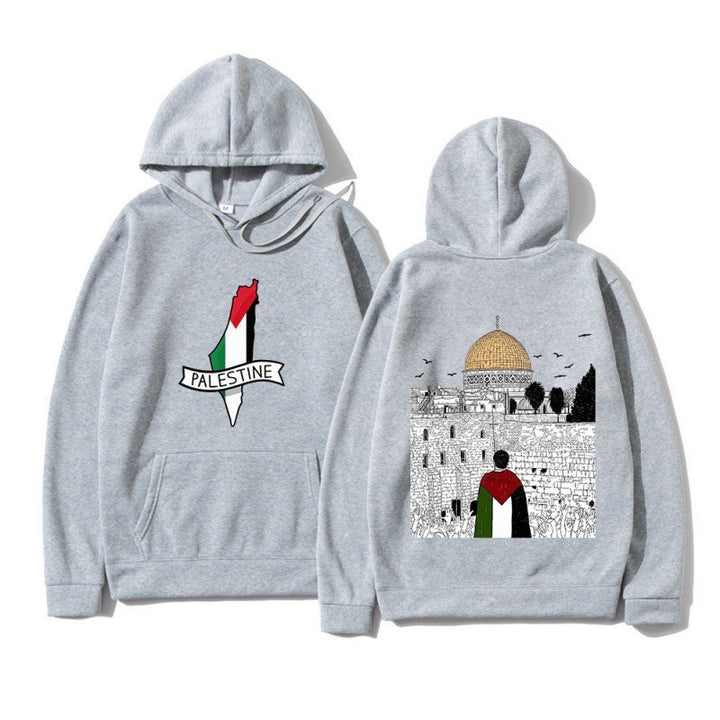 Women's hoodie with cultural motif and unique graphic design Lisslune