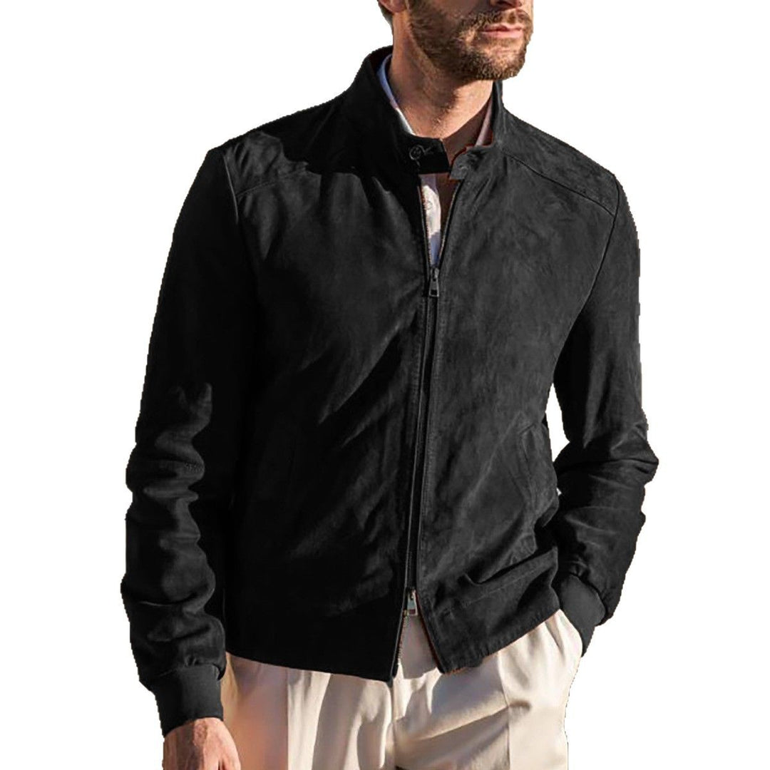 Men's luxurious suede jacket Lisslune