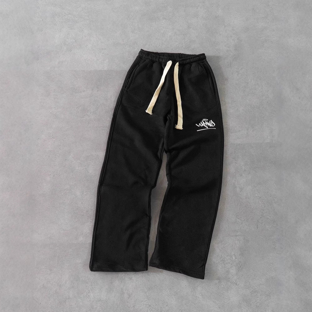 Women’s leisure pants with elastic waist and side pockets Lisslune