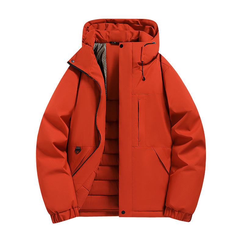 Men's Functional Winter Jacket with Removable Hood Lisslune