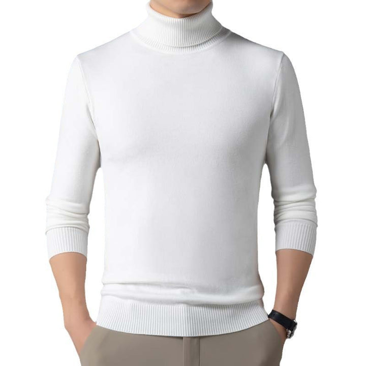 Men's fitted turtleneck sweater Lisslune