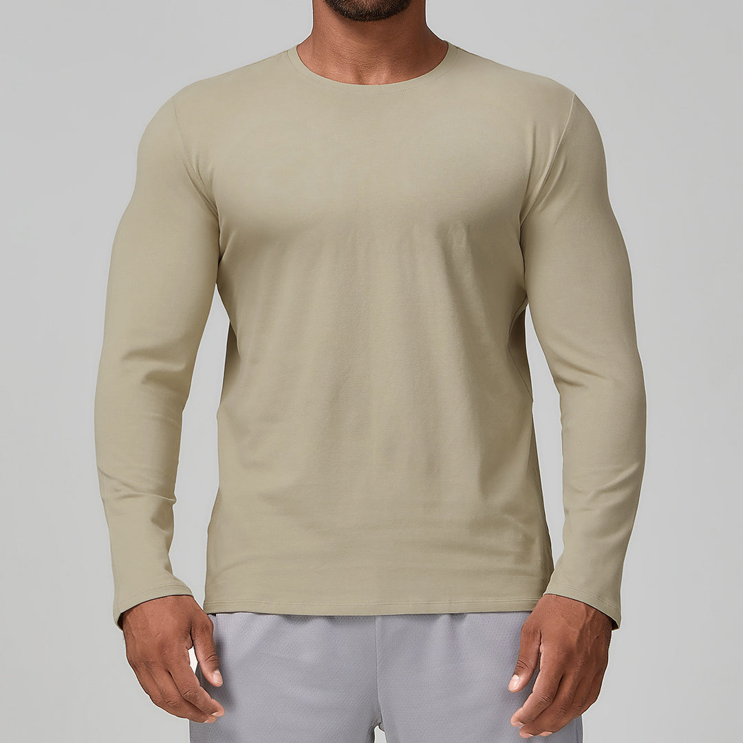 Men's Long-Sleeve Fitness Shirt Lisslune