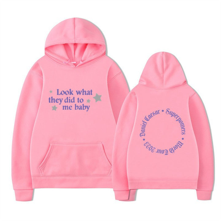 Women's hooded sweatshirt with creative slogan and unique design Lisslune