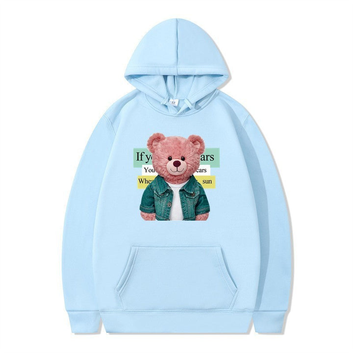 Women Hoodie with cute bear motif Lisslune